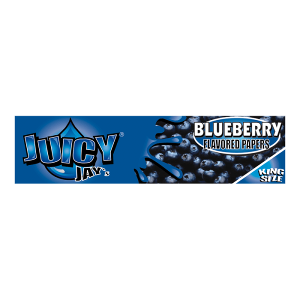 Juicy Jays King Size Slim Blueberry - Χονδρική